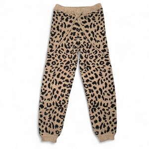 Comfyluxe Women’s Leopard Print Pajama Pants Size S/M Soft Fuzzy Lounge Sleep